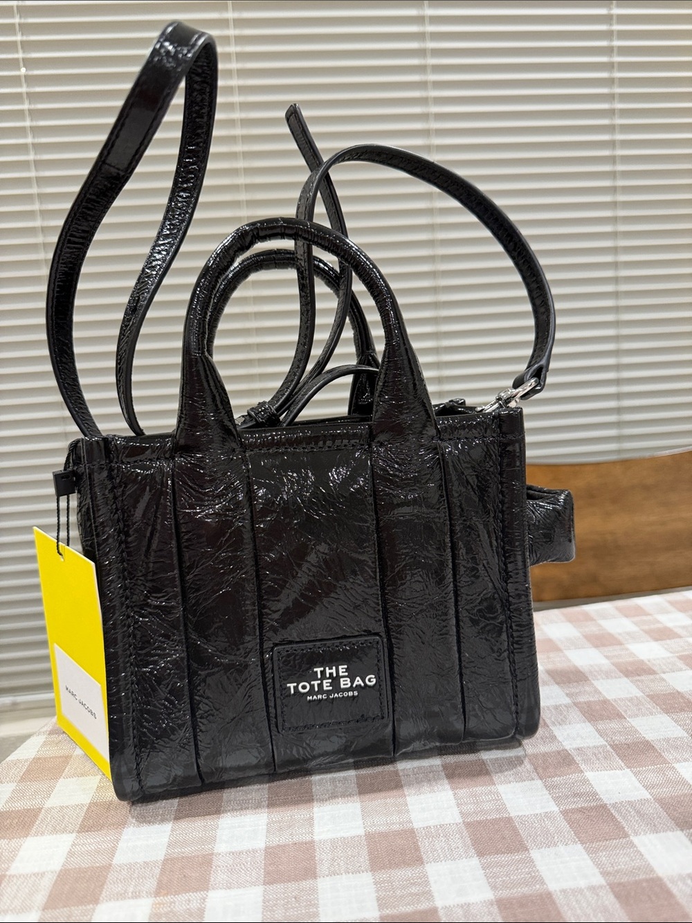 The Tote Bag Mini Marc Jacobs Black Leather - Picture 2 of 7